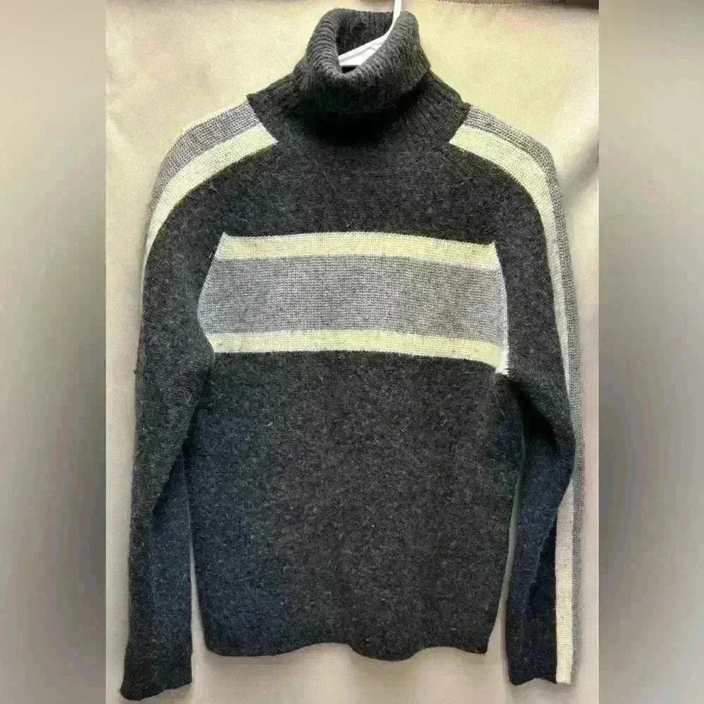 OshKosh Very Rare Vintage Mens Turtleneck Sweater Wool/Cotton Blend size Medium